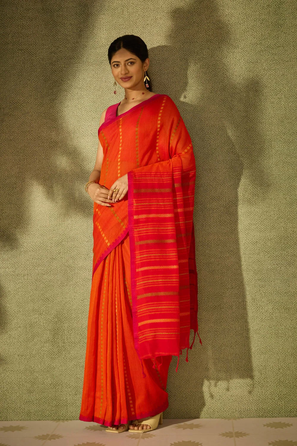 Handcrafted Cotton Saree
